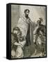 St. Paulinus of Nola (355-431)-null-Framed Stretched Canvas