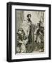 St. Paulinus of Nola (355-431)-null-Framed Giclee Print