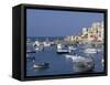 St Pauls Bay, Malta-Peter Thompson-Framed Stretched Canvas