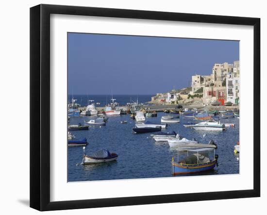 St Pauls Bay, Malta-Peter Thompson-Framed Photographic Print