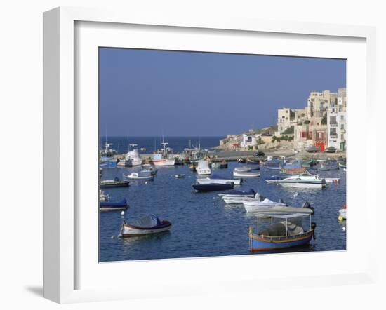 St Pauls Bay, Malta-Peter Thompson-Framed Photographic Print