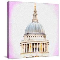 St Pauls Cathedral Dome-Tosh-Stretched Canvas