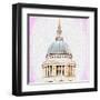 St Pauls Cathedral Dome-Tosh-Framed Art Print