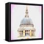 St Pauls Cathedral Dome-Tosh-Framed Stretched Canvas