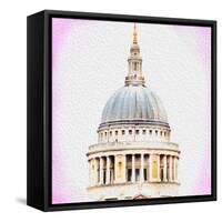 St Pauls Cathedral Dome-Tosh-Framed Stretched Canvas