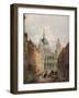St Pauls Cathedral, Looking Up Ludgate Hill, London, 1925-Lloyd Brothers-Framed Giclee Print