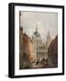 St Pauls Cathedral, Looking Up Ludgate Hill, London, 1925-Lloyd Brothers-Framed Giclee Print