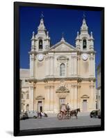 St Pauls Cathedral, Mdina, Malta-Peter Thompson-Framed Photographic Print