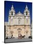 St Pauls Cathedral, Mdina, Malta-Peter Thompson-Stretched Canvas