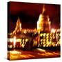 St Pauls Cathedral Night, London-Tosh-Stretched Canvas