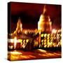 St Pauls Cathedral Night, London-Tosh-Stretched Canvas