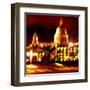 St Pauls Cathedral Night, London-Tosh-Framed Art Print