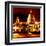 St Pauls Cathedral Night, London-Tosh-Framed Art Print