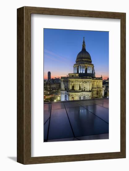 St. Pauls Cathedral, One New Change, City of London, London, England, United Kingdom, Europe-Charles Bowman-Framed Photographic Print