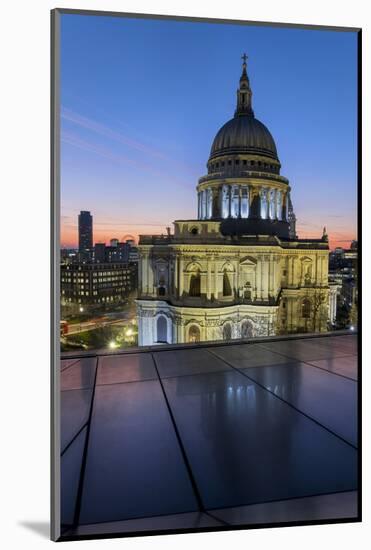 St. Pauls Cathedral, One New Change, City of London, London, England, United Kingdom, Europe-Charles Bowman-Mounted Photographic Print