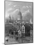 St Pauls Cathedral-Hablot Browne-Mounted Art Print