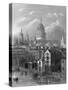 St Pauls Cathedral-Hablot Browne-Stretched Canvas