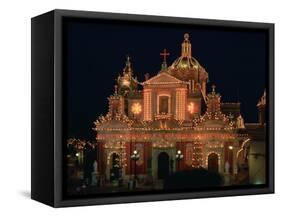 St Pauls Church, Rabat, Malta-Peter Thompson-Framed Stretched Canvas
