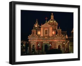 St Pauls Church, Rabat, Malta-Peter Thompson-Framed Photographic Print