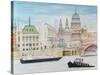 St. Pauls, London-Gillian Lawson-Stretched Canvas