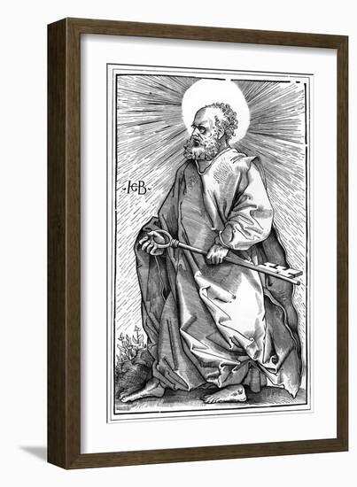 St Peter, 1519-A Bisson-Framed Giclee Print