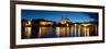 St. Peter and Paul Church with Bridge Lit Up at Dusk, River Shannon, Athlone, Republic of Ireland-null-Framed Photographic Print