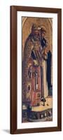 St Peter and St Dominic, Detail from Camerino Polyptych-Carlo Crivelli-Framed Giclee Print