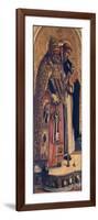 St Peter and St Dominic, Detail from Camerino Polyptych-Carlo Crivelli-Framed Giclee Print