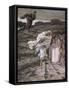St. Peter and St. John Run to the Tomb, Illustration for 'The Life of Christ', C.1886-94-James Tissot-Framed Stretched Canvas