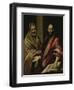 St. Peter and St. Paul, between 1587 and 1592-El Greco-Framed Giclee Print