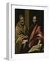 St. Peter and St. Paul, between 1587 and 1592-El Greco-Framed Giclee Print