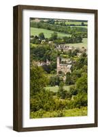 St. Peter and St. Paul Church in Blockley, a Traditional Village in the Cotswolds, Gloucestershire-Matthew Williams-Ellis-Framed Photographic Print