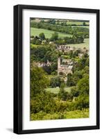 St. Peter and St. Paul Church in Blockley, a Traditional Village in the Cotswolds, Gloucestershire-Matthew Williams-Ellis-Framed Photographic Print