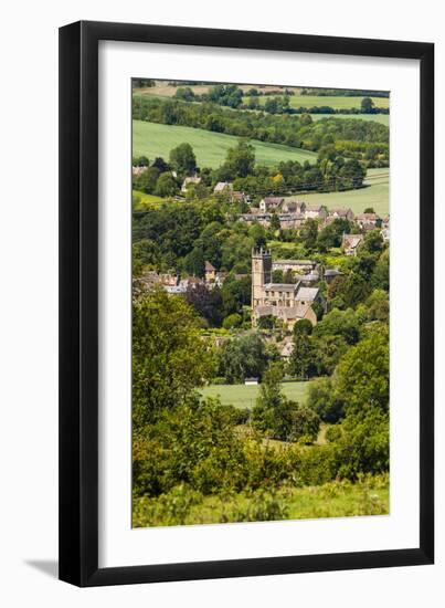 St. Peter and St. Paul Church in Blockley, a Traditional Village in the Cotswolds, Gloucestershire-Matthew Williams-Ellis-Framed Photographic Print