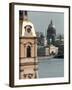 St.Peter and St.Poul's Cathedral, the Admiralty and St.Isaac's Cathedral-null-Framed Photographic Print