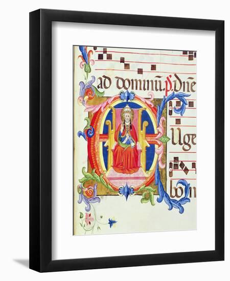 St. Peter as the First Bishop of Rome, Antiphon, Santa Maria Del Carmine-Don Simone Camaldolese-Framed Premium Giclee Print