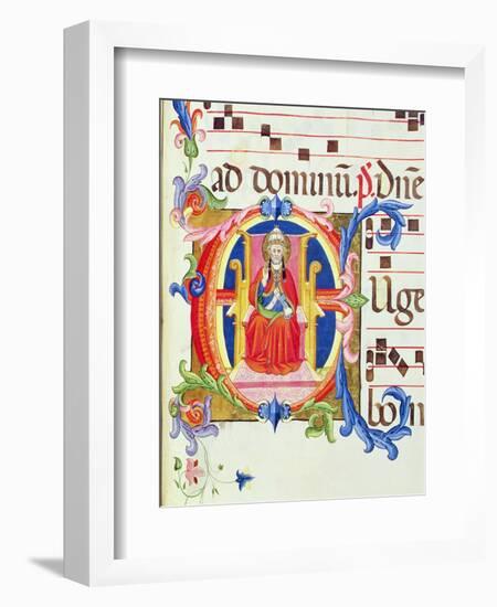 St. Peter as the First Bishop of Rome, Antiphon, Santa Maria Del Carmine-Don Simone Camaldolese-Framed Giclee Print