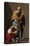St. Peter Baptising the Centurion Cornelius-Francesco Trevisani-Stretched Canvas