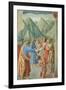 St. Peter Baptising the Neophytes, circa 1427-Tommaso Masaccio-Framed Giclee Print