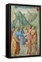 St. Peter Baptising the Neophytes, circa 1427-Tommaso Masaccio-Framed Stretched Canvas