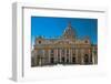 St. Peter Basilica in Vatican City in Rome, Italy-David Ionut-Framed Photographic Print