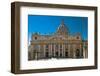 St. Peter Basilica in Vatican City in Rome, Italy-David Ionut-Framed Photographic Print