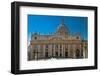 St. Peter Basilica in Vatican City in Rome, Italy-David Ionut-Framed Photographic Print