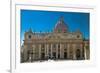 St. Peter Basilica in Vatican City in Rome, Italy-David Ionut-Framed Photographic Print