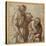 St Peter Denies Christ-Pier Francesco Mola-Stretched Canvas