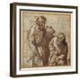 St Peter Denies Christ-Pier Francesco Mola-Framed Giclee Print