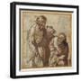 St Peter Denies Christ-Pier Francesco Mola-Framed Giclee Print