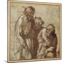 St Peter Denies Christ-Pier Francesco Mola-Mounted Giclee Print