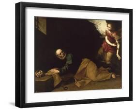 St. Peter Freed by an Angel, 1639-Jusepe de Ribera-Framed Giclee Print