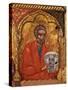 St. Peter from Church of Saint Mary Vllaherna-Nicholas (Nikolla) Onufri-Stretched Canvas